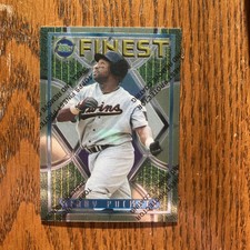 1995 Topps Finest - Kirby Puckett #167 Minnesota Twins