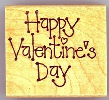 Vintage Azadi-Happy Valentine's Day 735F 2.25" x 2"