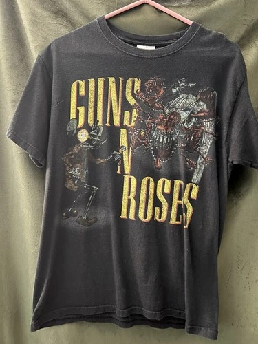Guns N’ Roses Was Here Tour T Shirt Adult M 1980s vintage concert t-shirt, vintage, single stitch, B+ condition
