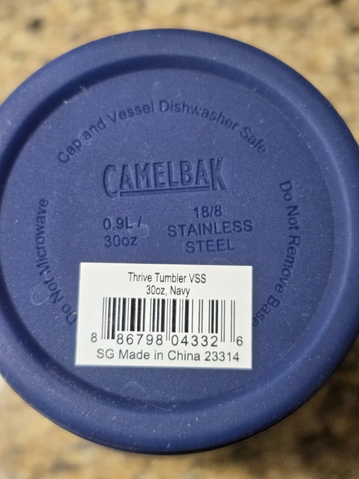 Стакан CamelBak 30 унций темно-синий нержавеющая сталь Thrive VSS - Изображение 4 из 4
