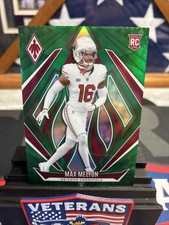 2024 PHOENIX MAX MELTON GREEN PRIZM #24/25 RC- CARDINALS
