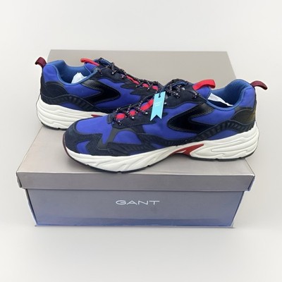 GANT Mardo men's sneakers size 46 blue navy leather nylon New with box