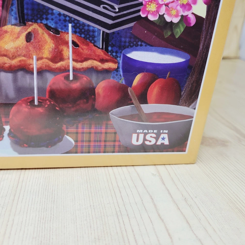 White Mountain Granny’s Apples 1000 piece puzzle 2010 RARE NEW SEALED! - Image 3 of 4