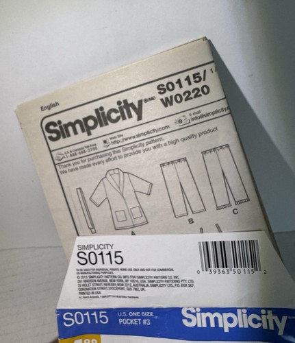 Simplicity 18" Walmart Doll Clothes Pattern W0261 W0218 W0115 W0219 Uncut New - Picture 13 of 13