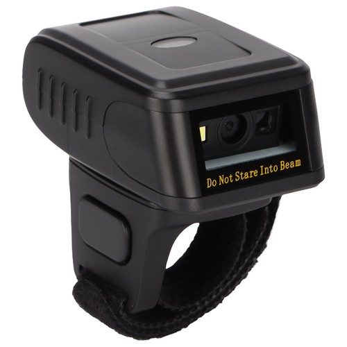 US Plug Scanner Black Portable Mini Wireless 2.4g Handheld Wearable Ring Ba OU - Picture 3 of 22