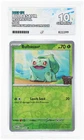 ACE 10 Bulbasaur 001/165 (151 Best Buy Exclusive) GEM MINT 💎 Reverse Holo Promo