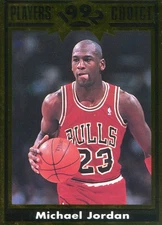 MICHAEL JORDAN ~ 1992 Cartwright's Gold Foil NBA Basketball Trading Card #9