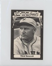 1973-79 TCMA All-Time Greats Postcard Back Dave Bancroft HOF 0nr3