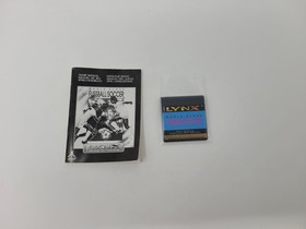 Atari Lynx II 2 Console w/ Case, AC Adapter & 2 Games [Tested Working]