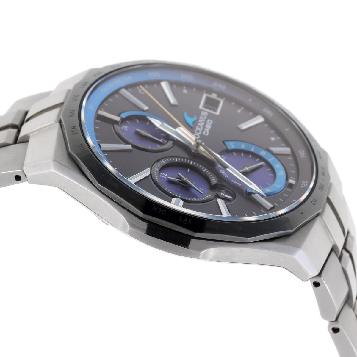 casio Oceanus Manta S5000 Series Tough Solar watch men