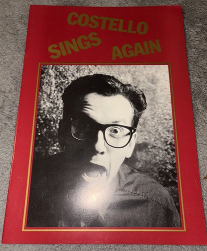 ELVIS COSTELLO SINGS AGAIN Tour Programme 1986 VGC - Picture 2 of 11