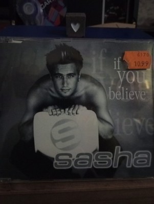 Sasha If You Believe CD Maxi Single 1998 Pop Chart Hit WEA Records