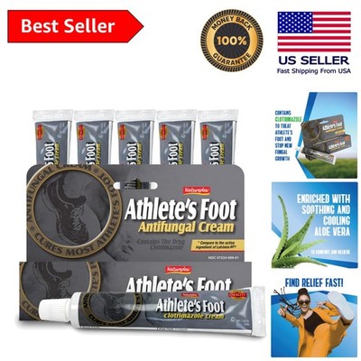 Non-Greasy 1.25 oz Antifungal Cream 6-Pack   Effective Foot & Skin Treatment