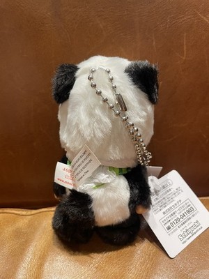 MONCHHICHI tokyo Exhibit limited - boy keychain Panda Plush Doll