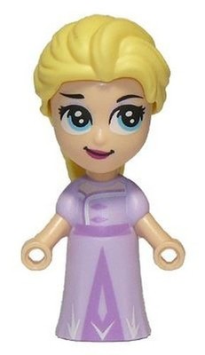 LEGO Disney Prinzessinnen Elsa Mit Lavendel Kleid Mikro Puppe Von 43175