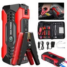 99800mAh Car Jump Starter Box Battery Charger Pack Booster Portable Power Bank 