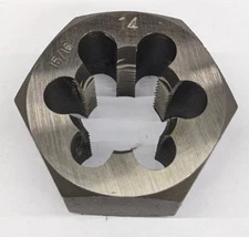 15/16"-14 Hex Die Carbon Steel