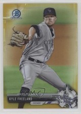 2017 Bowman Chrome Prospects Gold Refractor 24/50 Kyle Freeland #BCP109 y6z