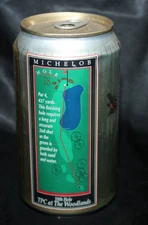 Missouri 12oz - Anheuser-Busch - MICHELOB 1995 GOLF 18th Hole TPC Woodlands CM