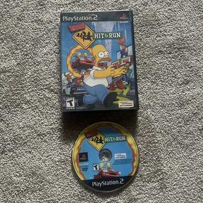 #ad The Simpsons Hit And Run Ps2 $69.97