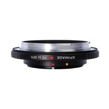 XPimage Lens Adapter for FD mount Lens to fujifilm GFX Mount Camera 50R 50S 100R