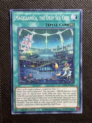 YuGiOh! - Magellanica, The Deep Sea City MP21-EN141 Common 1st Edition Near Mint