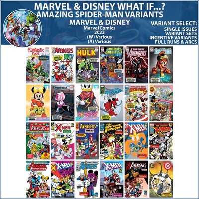 Marvel & Disney What If? Variants (2023) Amazing Spider-Man Marvel COVER SELECT