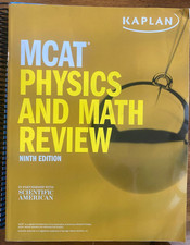 MCAT Physics and Math Review 2023-2024 Book (Kaplan Test Prep)