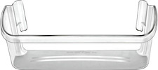  240323002 Door Bin Shelf Bucket Clear Compatible with Frigidaire Refrigerator