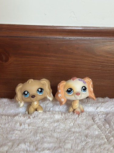 Figurine Littlest Pet Shop - Chien épagneul #1615 Pour Blythe