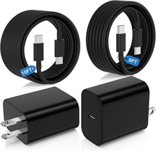 45W USB-C Fast Charger Adapter 2-Pack for Samsung