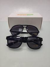 Emmzoe EZ-KDCL17  EZ-KDAV17 Black Sunglasses