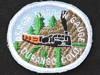 Vintage Eisenbahn Aufnäher Patch Denver & Rio Grande Western D&RGW CO Railroadiana