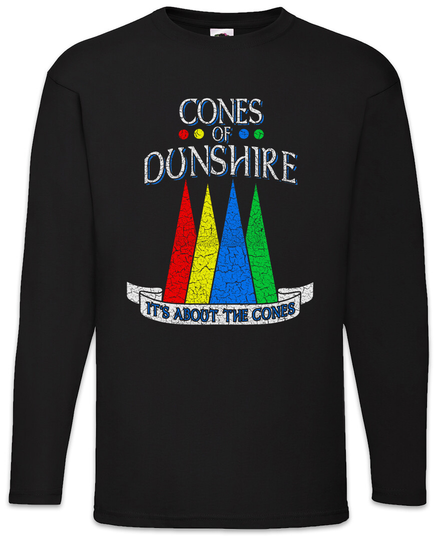 ALTRA Cones Of Dunshire Herren Langarm T Shirt Parks and Greg Fun Recreation Rec Ron