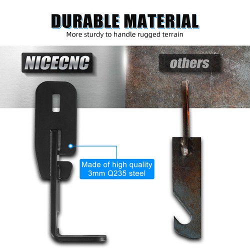 NICECNC Door Latches Vent Extender For Polaris RZR 4 900 2015-2018 2020 RZR XP - Picture 2 of 11