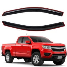 In-Channel Window Visors Wind Deflectors for 2015-2022 Chevy Colorado GMC Canyon