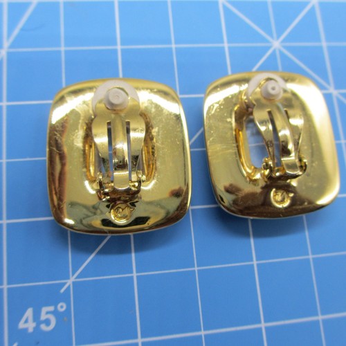 Vintage Swarovski Earrings Bold Crystal 1.25 inches - Picture 8 of 11