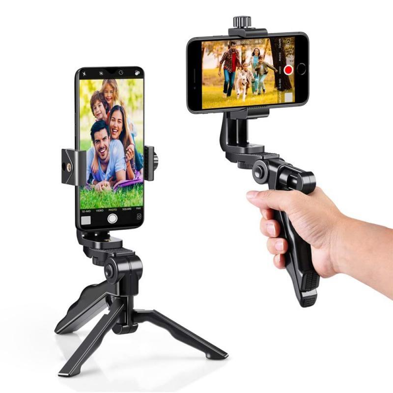 Desktop Tabletop Stand Tripod Portable Grip Stabilizer Perfect Viewing Angle Adj