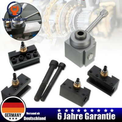 Mini Quick Change Tool Post Halter Schnellwechsel Reibahle Rotationsleiste Kit