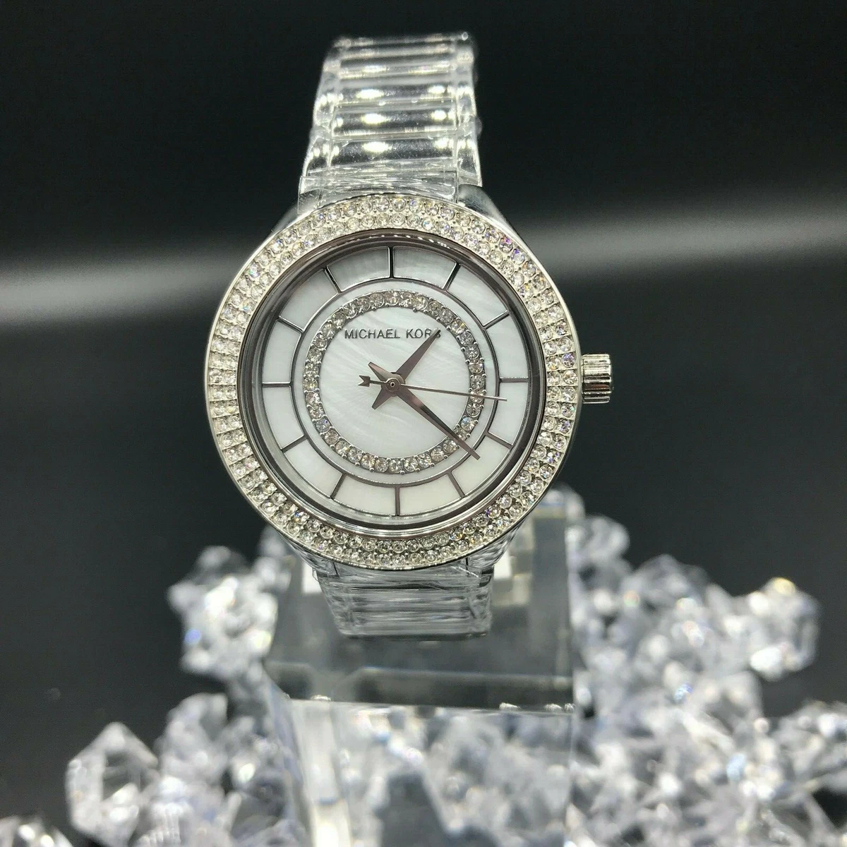 Michael kors kerry watch silver sale