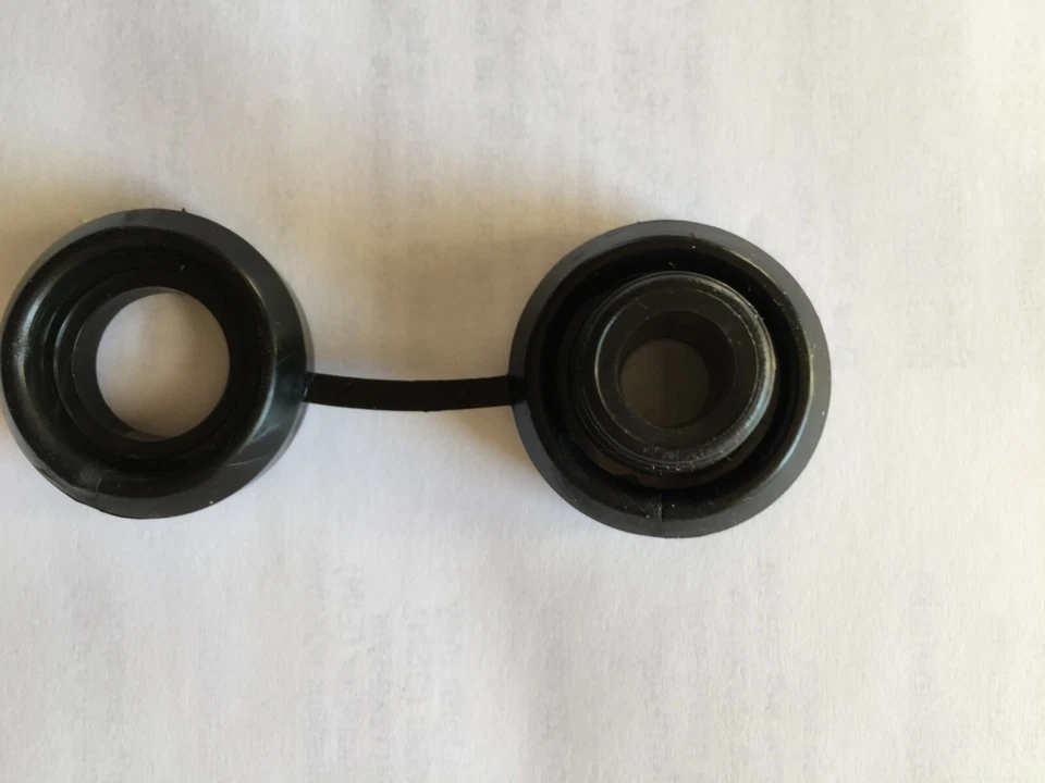 5x Hi Temp Black Snapper Exhaust Grommet W/o Washer anti-vibration Insulators - Image 2 of 4