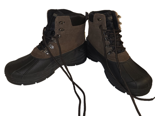 Mens Totes Size 8 M Waterproof Boots Brown Maximum Cold Protection New Shoes - Picture 4 of 9