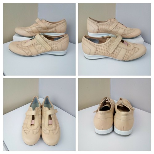 pavers leather trainers