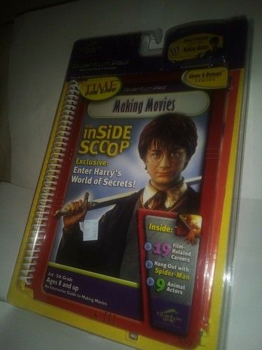 RARE 2002 Quantum Pad Leap Frog Above & Beyond Series Making Movies HARRY POTTER - Picture 2 of 7