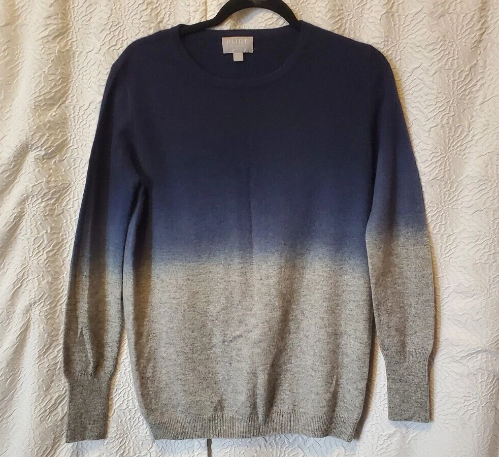 Ombre cheap cashmere sweater