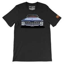 1959 Chevy Impala Front The Legend Classic Car Men's T-shirts Made in USA