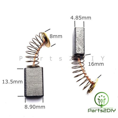 Replacement Pair of Carbon Brushes Size Electric Motor Tool Repair Grinder - Picture 12 of 35