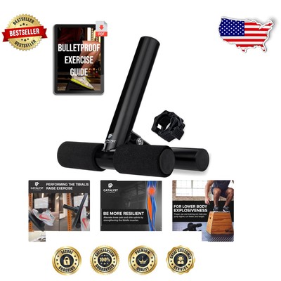 Lightweight Tib Bar with Padded Grip - Ideal for Knee Strengthening Workouts