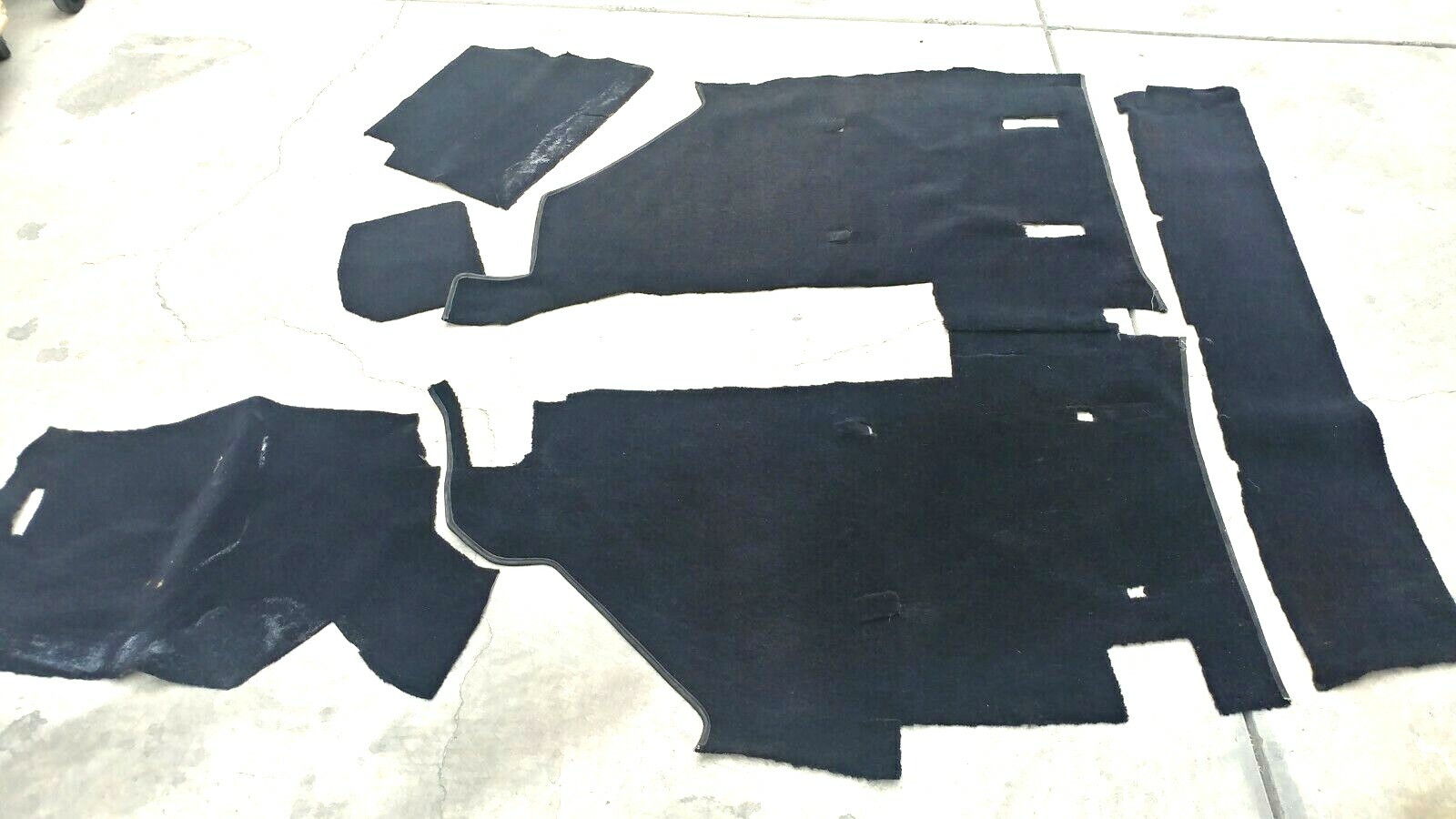 FERRARI 348 PARTS  INTERIOR floor carpet kit pre owned 