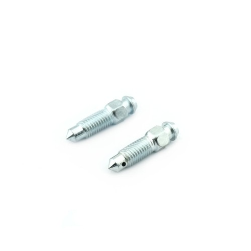 2x Front Brake Caliper Bleed Nipples Screws For Toyota Prius W50 2015-2022 - Picture 2 of 6